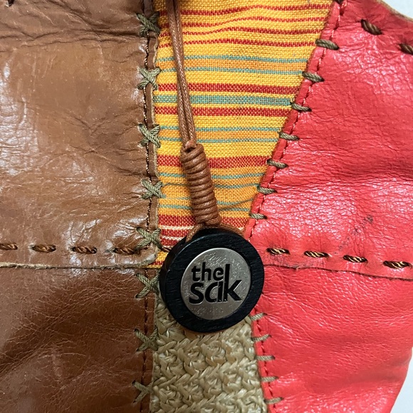 The Sak Indio Satchel Hobo Shoulder Bucket Bag - Picture 3 of 8